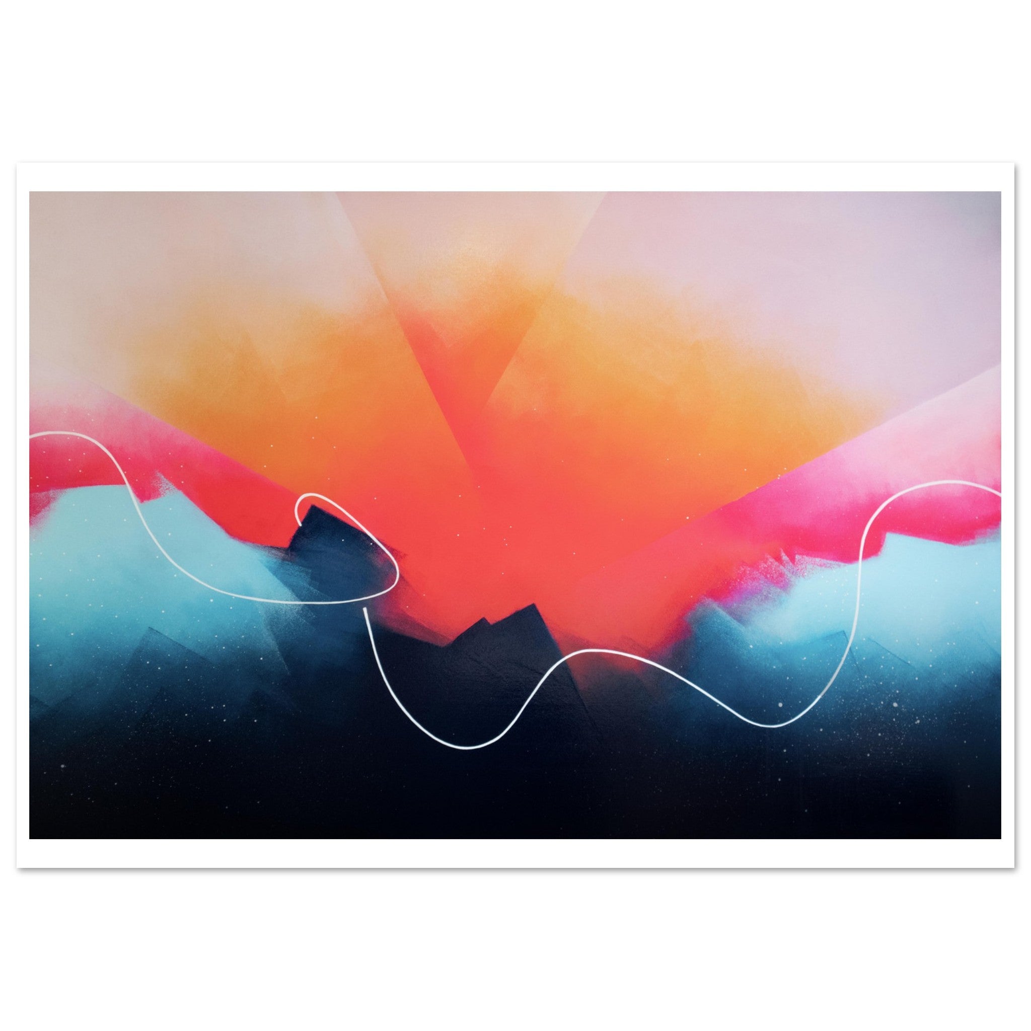 Print of "Moving Like I'm on The Moon"