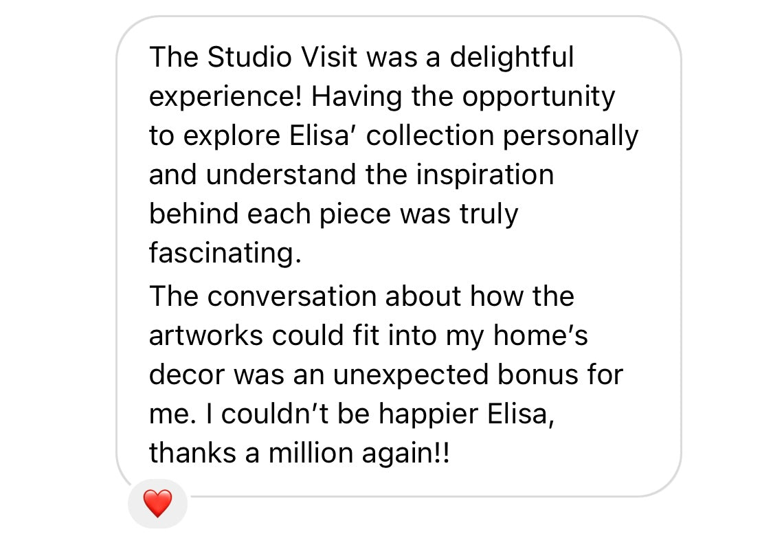 Private VIP Studio Visit