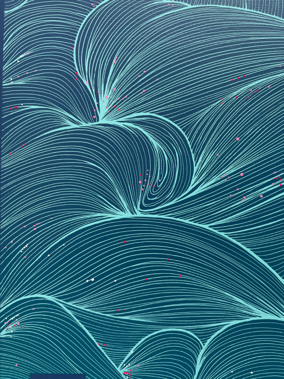 Distant blue