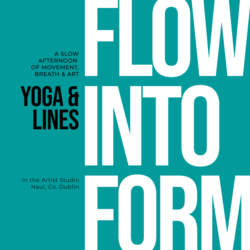 Flow into Form - Yoga & Lines / A Slow Afternoon of Movement, Breath & Art