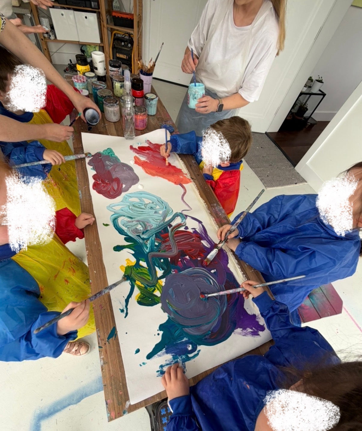 Mama, let's paint (Adult + Toddler Event)